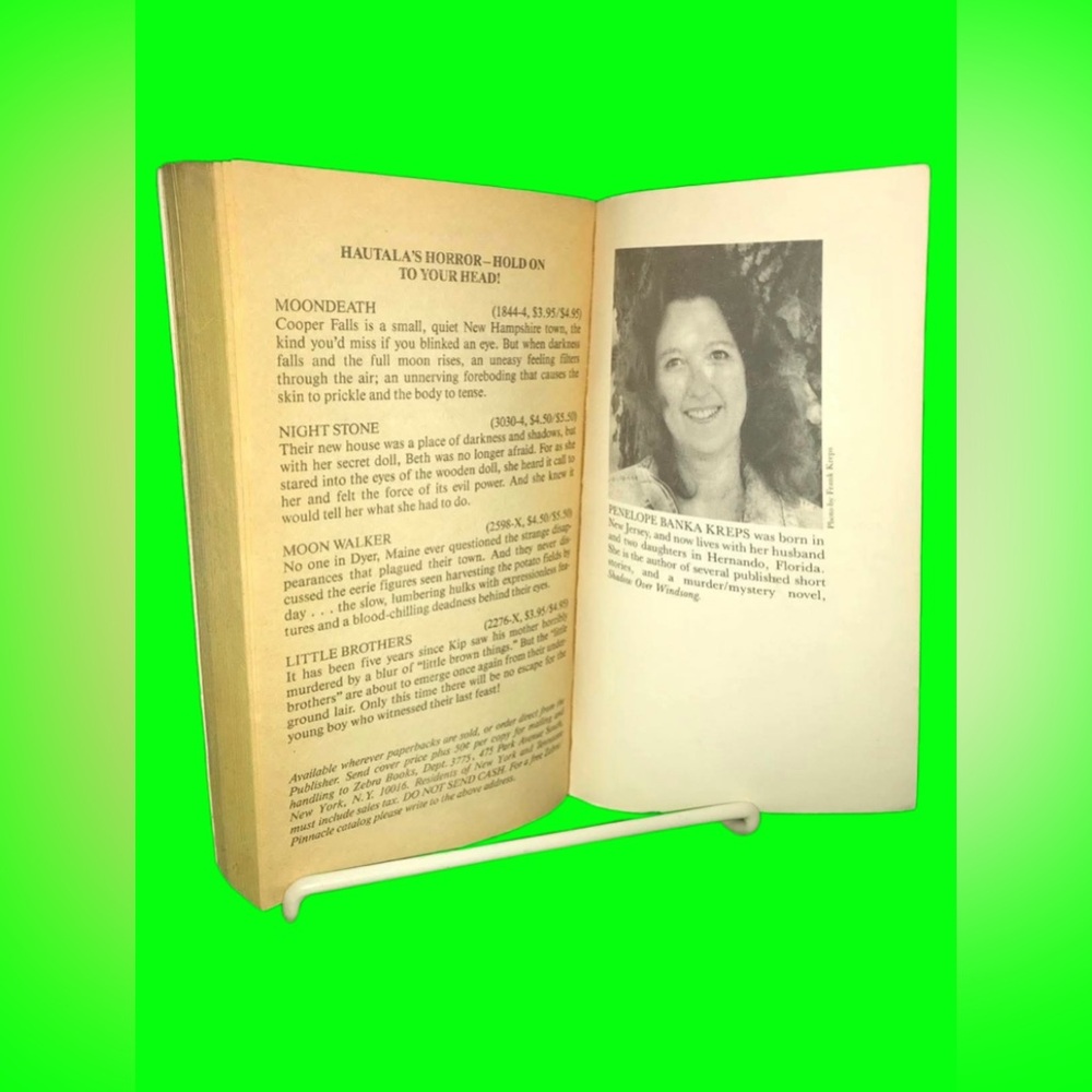 GUC RARE Vintage Horror Novel: “Demon's Fright” First Print Edition (1992) - Picture 9 of 10